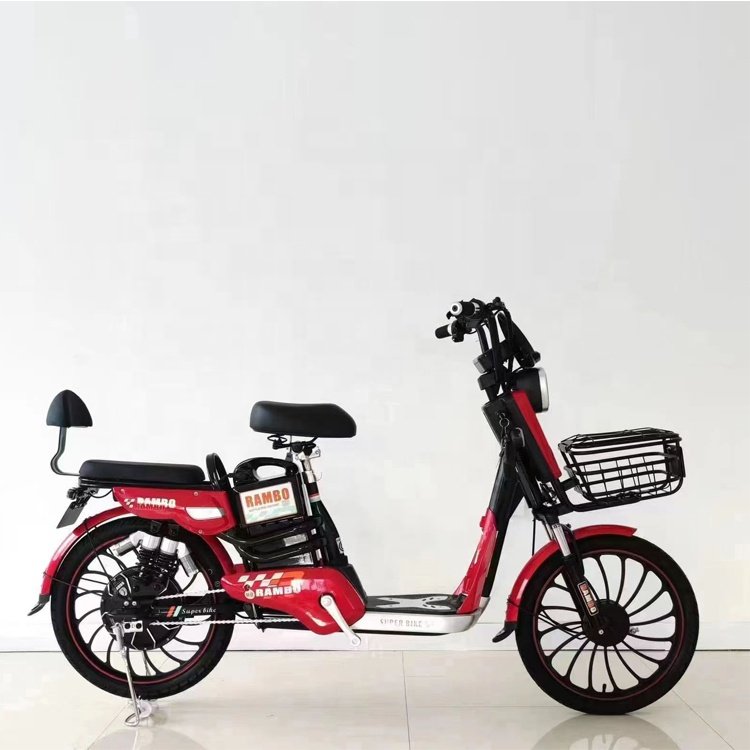 2023 New Style 400W 350W 500W Electric Bicycle 20*2.5inch Vacuum Tyre Three Speed Scooter 48V 12ah 20ah Electric City Bike