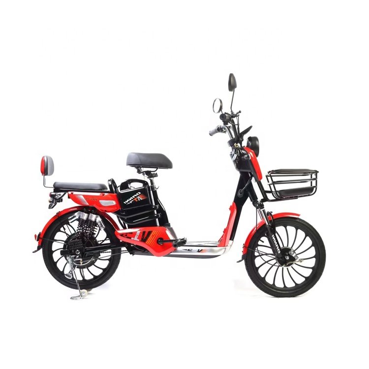 2023 New Style 400W 350W 500W Electric Bicycle 20*2.5inch Vacuum Tyre Three Speed Scooter 48V 12ah 20ah Electric City Bike