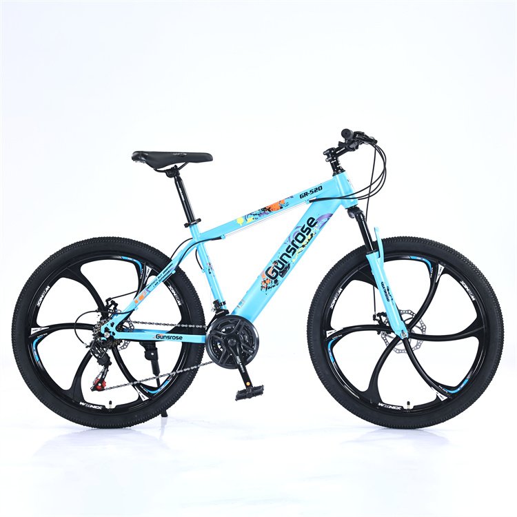 Made in China Carbon Steel 26 Sport Bike Mountain Bicycle for Adults 21 Speeds with Disc Brake Aluminum and Carbon Fibre Fork
