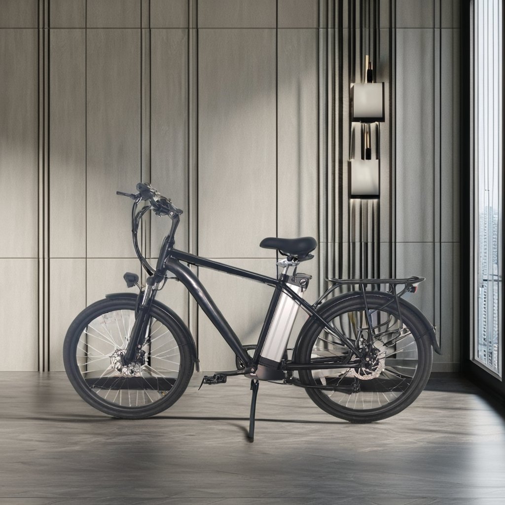 Aluminum Alloy Frame 7 Speed Electric Mountain Bike 48V 10AH Lithium Battery Electric Bicycle