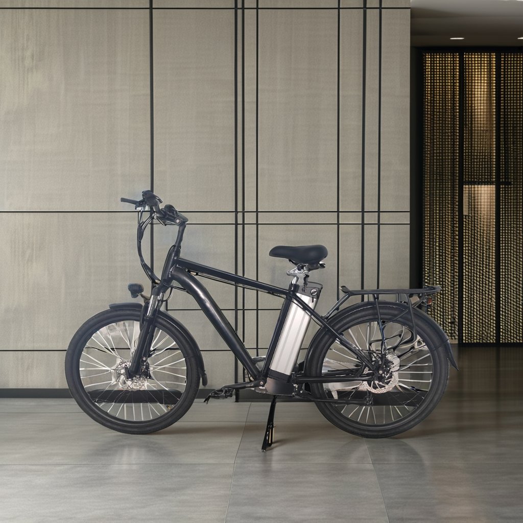 Aluminum Alloy Frame 7 Speed Electric Mountain Bike 48V 10AH Lithium Battery Electric Bicycle