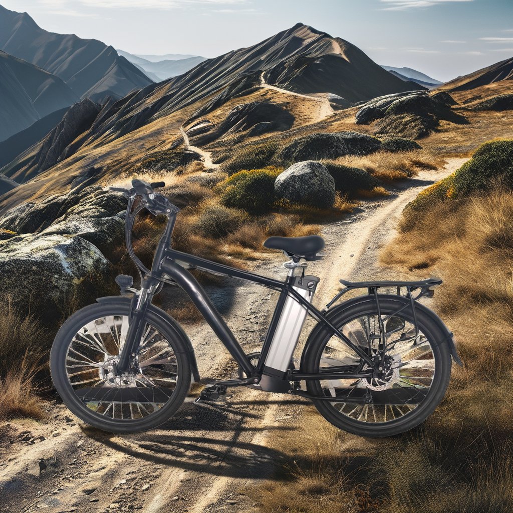 Aluminum Alloy Frame 7 Speed Electric Mountain Bike 48V 10AH Lithium Battery Electric Bicycle