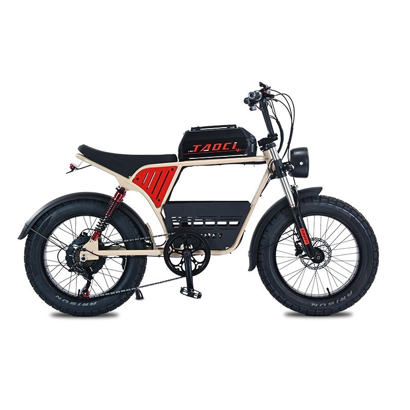 US Ready Stock Sur Ron Cafe Racer Electric Fat Tire Dirt City E Bike 1 Piece 1000W 1500W For Adult Off-road 45 KM H With Basket