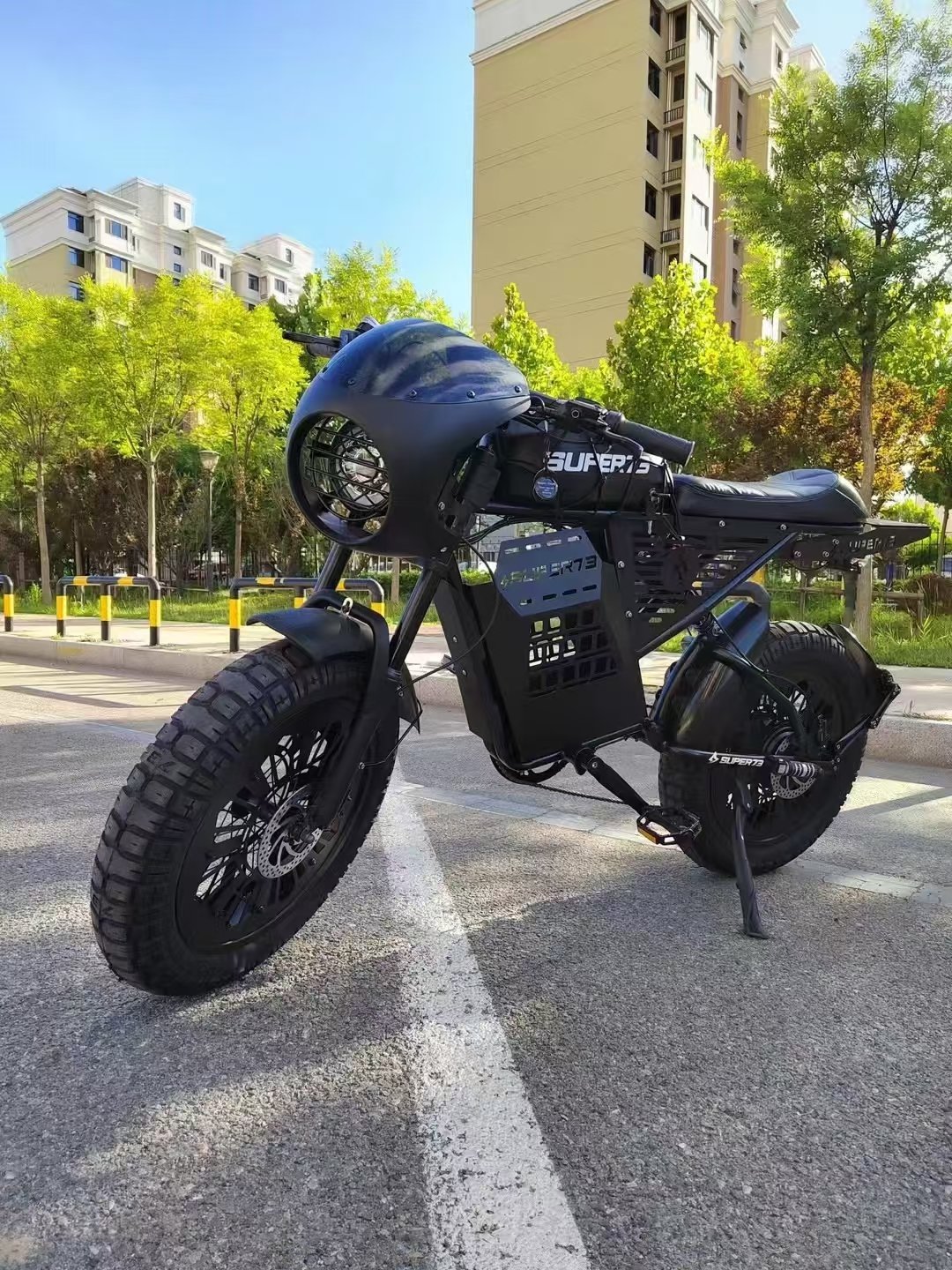 Cheap Customized Sur Ron MTB Bike 20 Inch 500W/1000W Electric Fat Tire Hybrid City Mountain E Dirt Bike Bicycle Motorcycle
