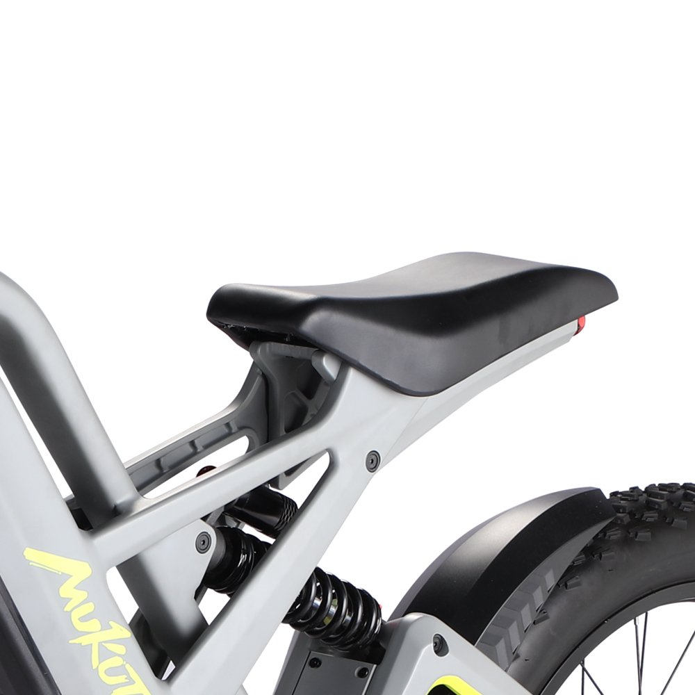 Mukuta Knight 24 Inch Fat Tire Foldable Electric City Bike 52V 1200W 40 Mph Electric Bike Kids Electric Bike 20Ah