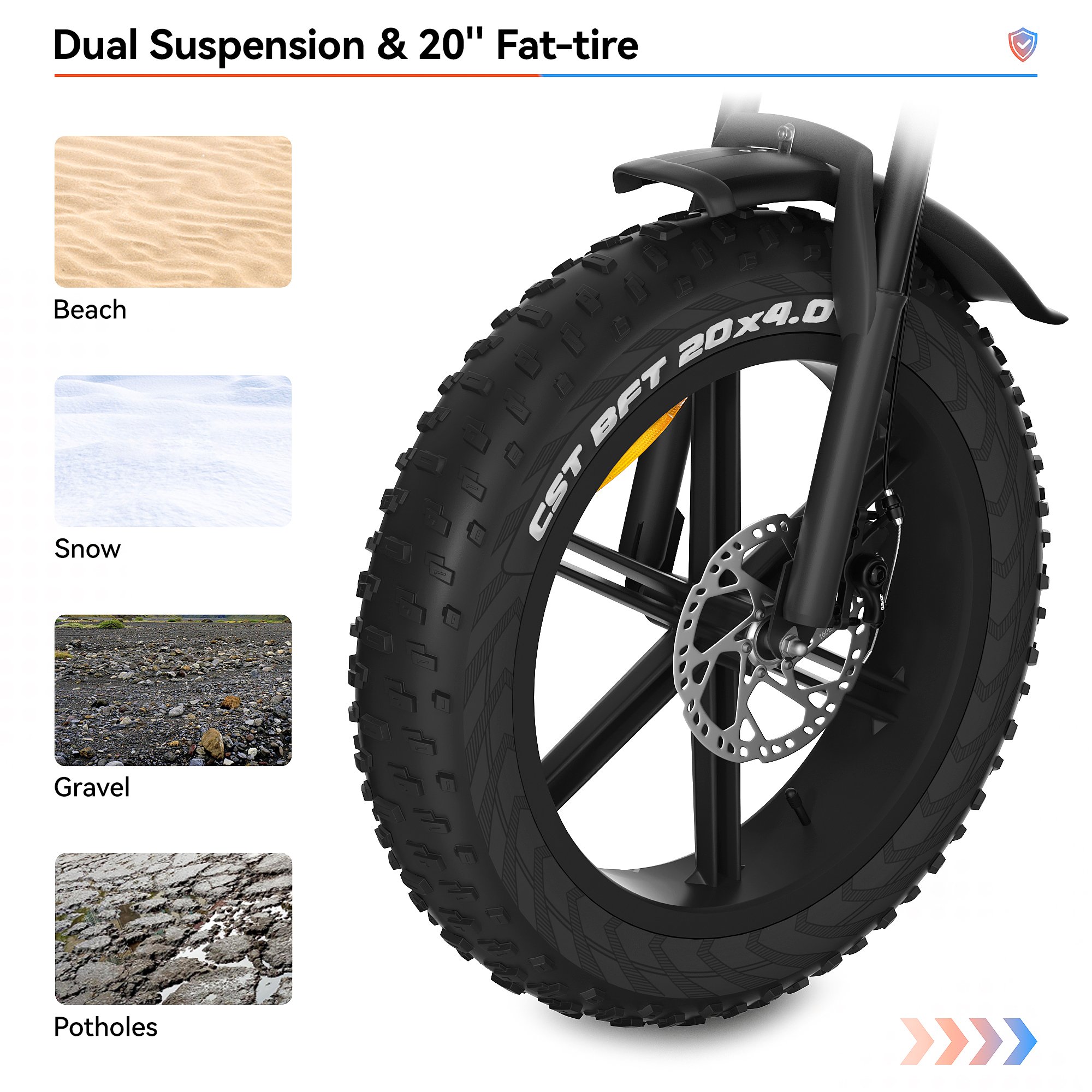 Electric Mountain Bike 750w Electric Beach Snow Bicycle 23" 4.0 Fat Tire e bike 48v Lithium Battery For Electric Bicycle