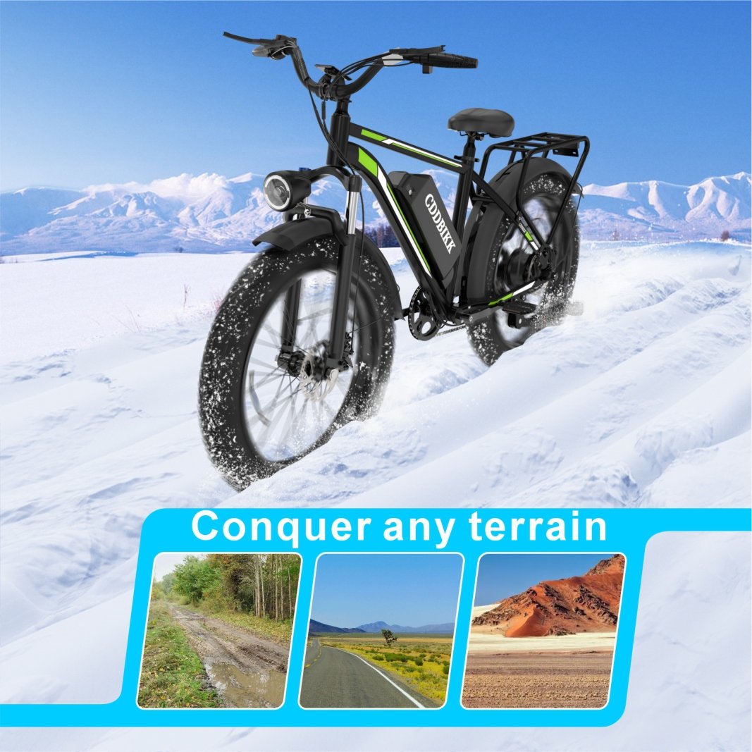 USA EU Warehouse Road City Bike Hot Sale EBike F26 Electric Dirt Bicycle Hybrid 48V 1000W 1500W Motor E Bikes 18Ah Big Battery