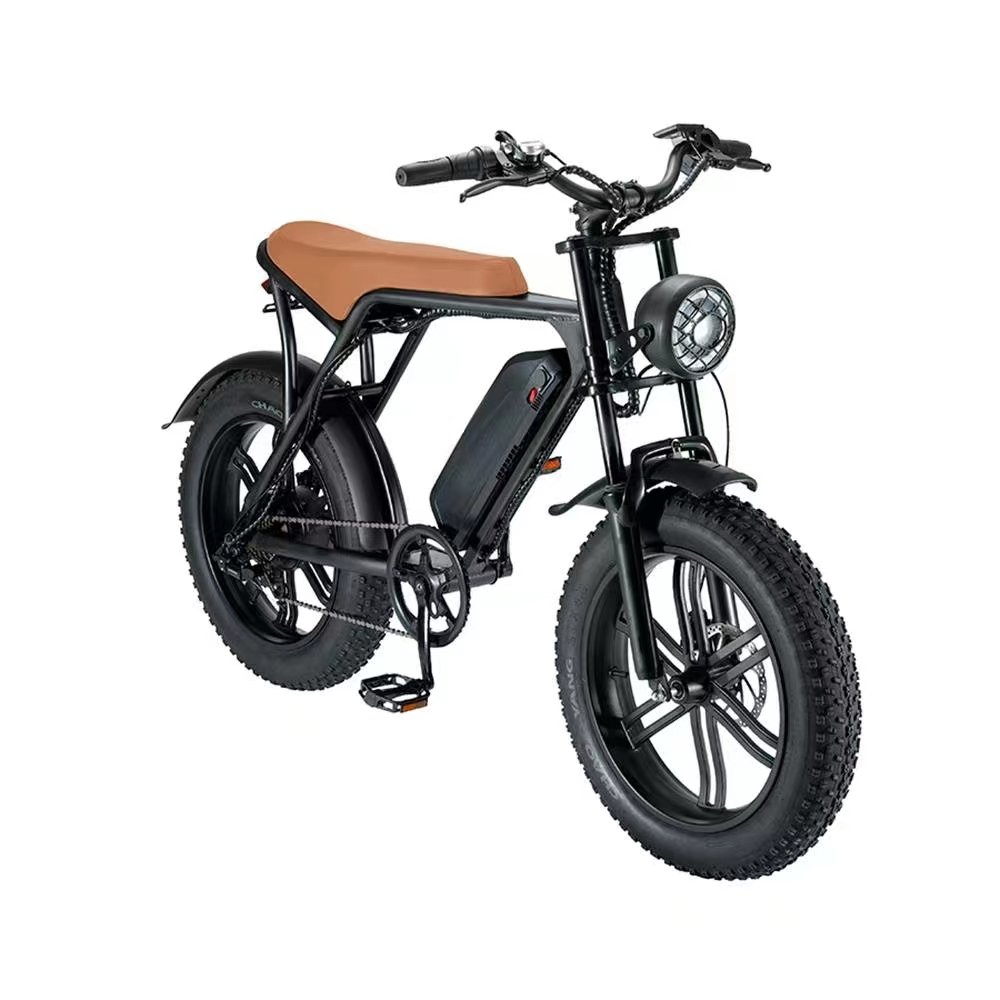 special hot selling mountain big ebike 500W 48V full suspension Ebike electric bike fat tire mountain ebike in US /EU warehouse