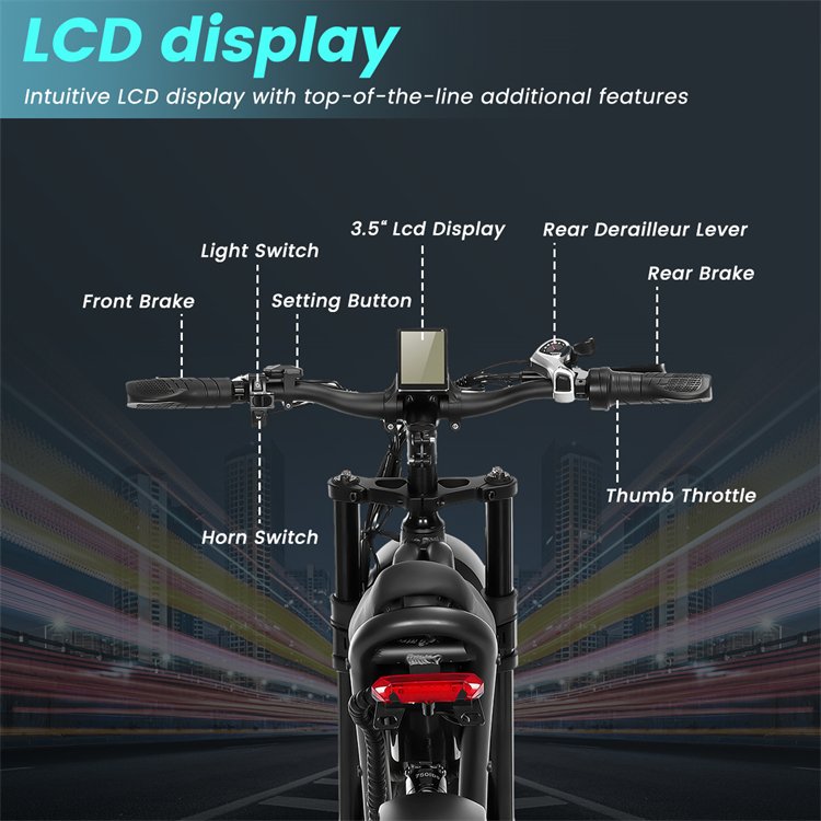 EU USA stocks Fashion mountain electric bike 500W 1000W 15A 10A 48V elctr bike Carbon fiber aluminum alloy 20*4 e bike 2000W