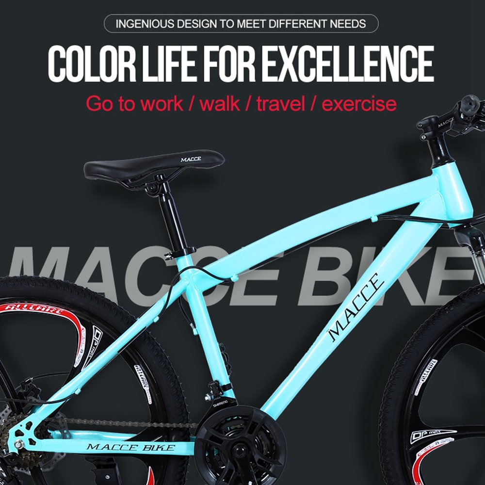 Mountain Road Bike New Variable Speed Bicycle High Carbon Steel 24 26 Inch adults bicycle