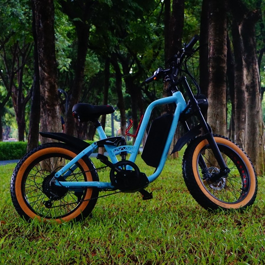 2024 Step Thru New Electric Bike 1000W Bafang Motor 52V22Ah Battery Anti-punctured Fat Tire Aluminum Alloy frame City ebike
