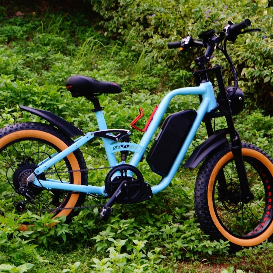 2024 Step Thru New Electric Bike 1000W Bafang Motor 52V22Ah Battery Anti-punctured Fat Tire Aluminum Alloy frame City ebike