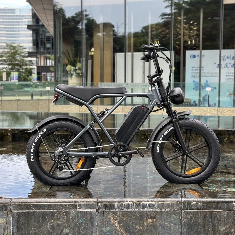 fatbike OUXI V8 OUXI H9 Fat tire electric bikes in EU warehouse 20inch fat electric fatbike 250w hybrid ebike