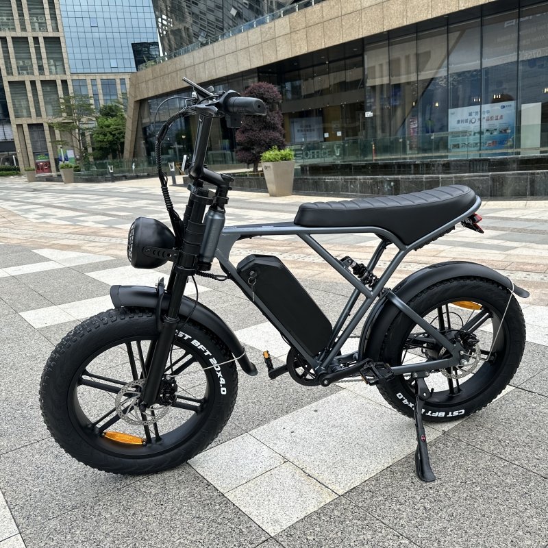 fatbike OUXI V8 OUXI H9 Fat tire electric bikes in EU warehouse 20inch fat electric fatbike 250w hybrid ebike
