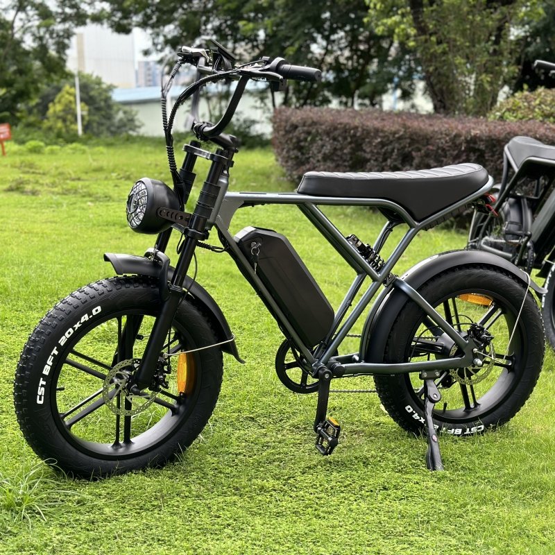 fatbike OUXI V8 OUXI H9 Fat tire electric bikes in EU warehouse 20inch fat electric fatbike 250w hybrid ebike