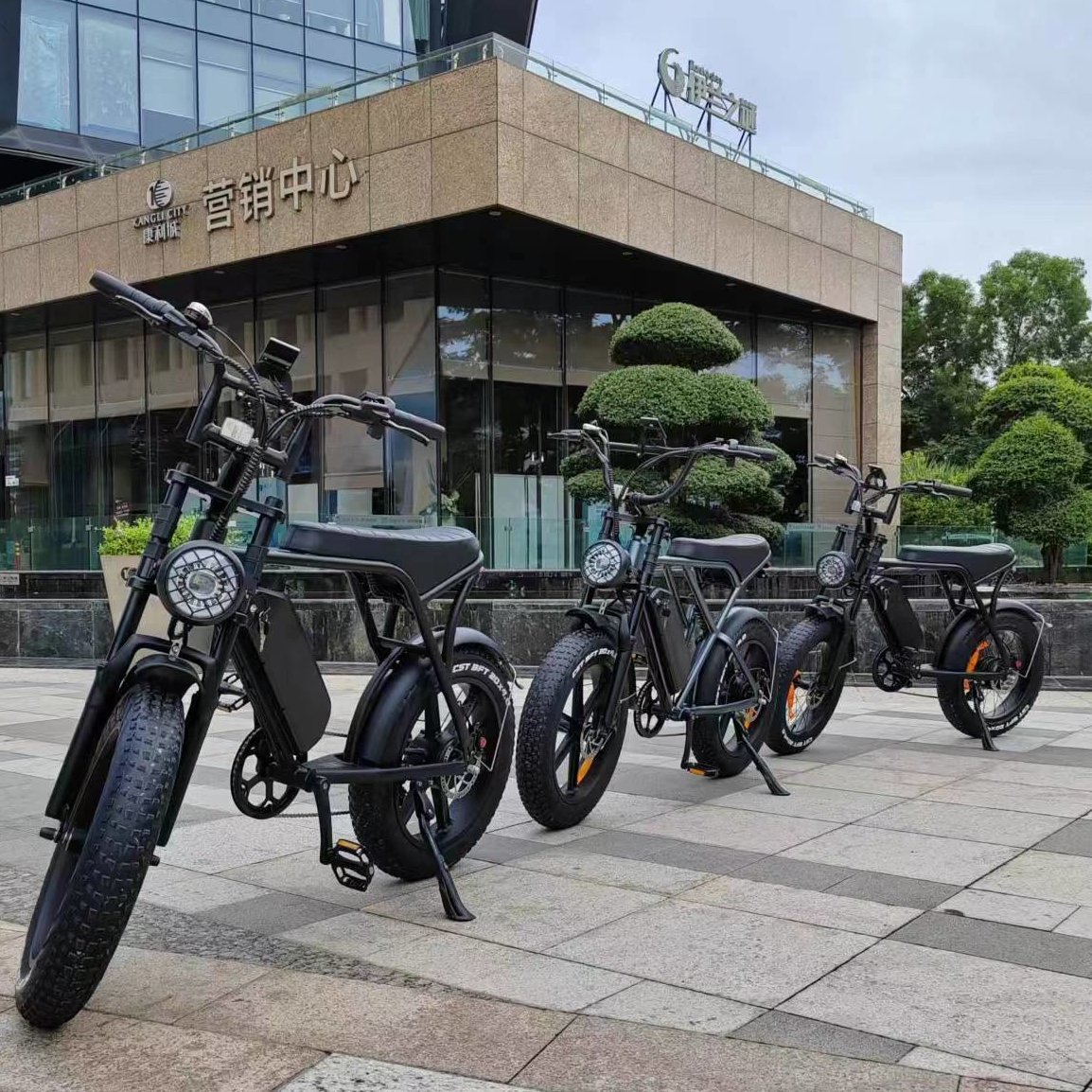 fatbike OUXI V8 OUXI H9 Fat tire electric bikes in EU warehouse 20inch fat electric fatbike 250w hybrid ebike
