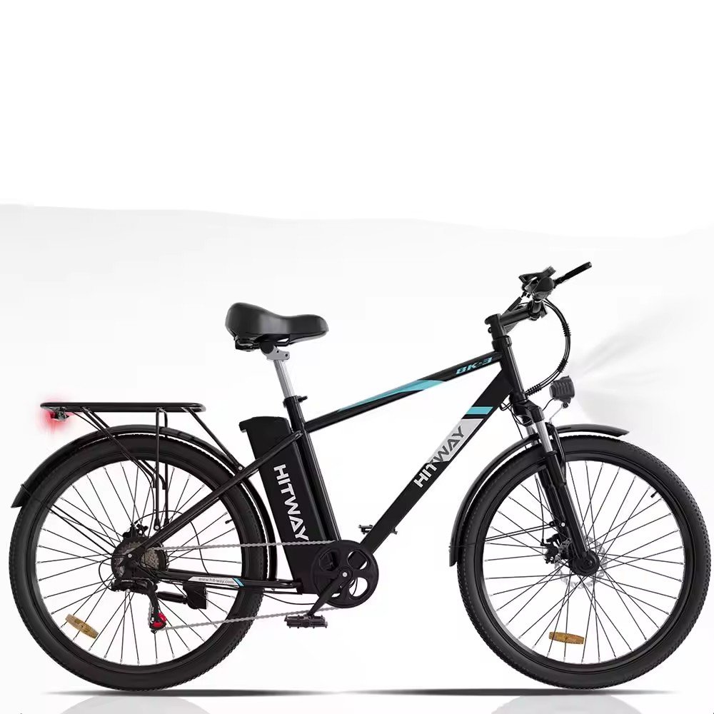 EU Stock ebike electric mountain bike 750w 48v e bike 26 inch e-bike full suspension mtb Bicycle for adults HITWAY BK3M