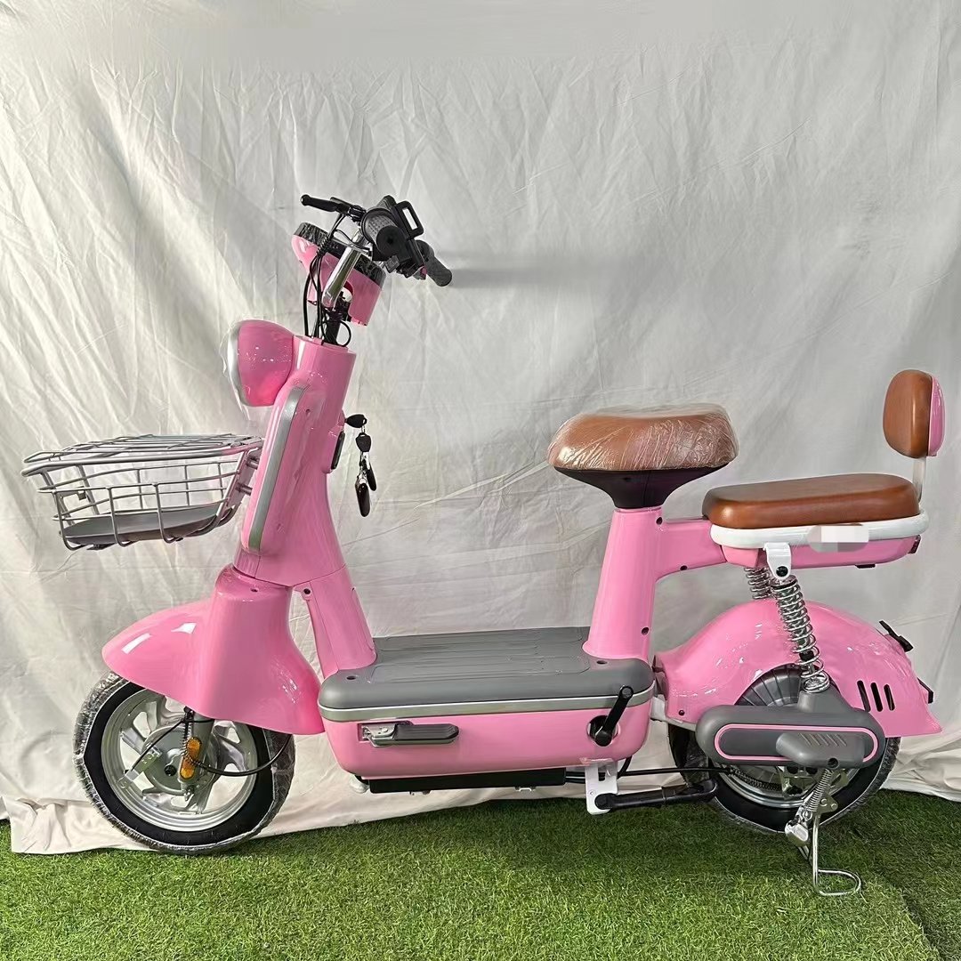 Factory Supply New Modern Type Electric Bike 350W Electric Cargo Bike 48V12Ah Moped Scooter Two-wheeled Electric City Bike Adult
