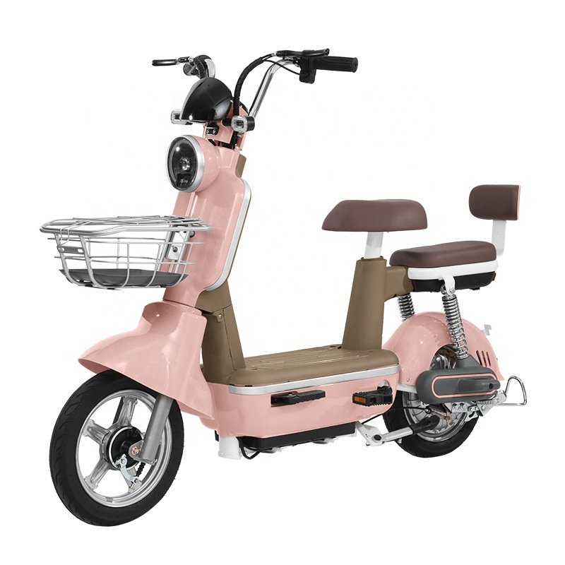 Factory Supply New Modern Type Electric Bike 350W Electric Cargo Bike 48V12Ah Moped Scooter Two-wheeled Electric City Bike Adult