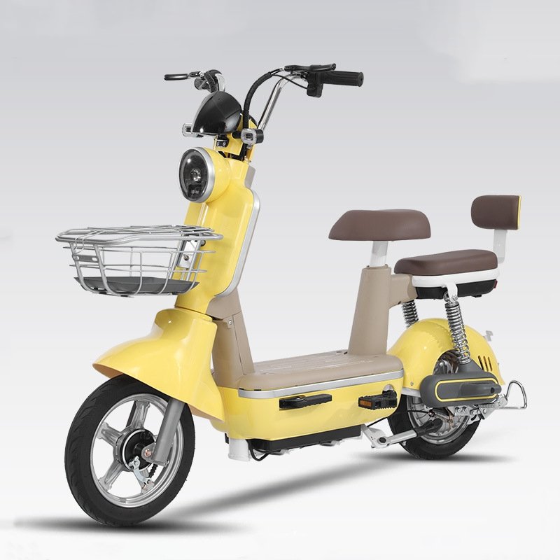 Factory Supply New Modern Type Electric Bike 350W Electric Cargo Bike 48V12Ah Moped Scooter Two-wheeled Electric City Bike Adult