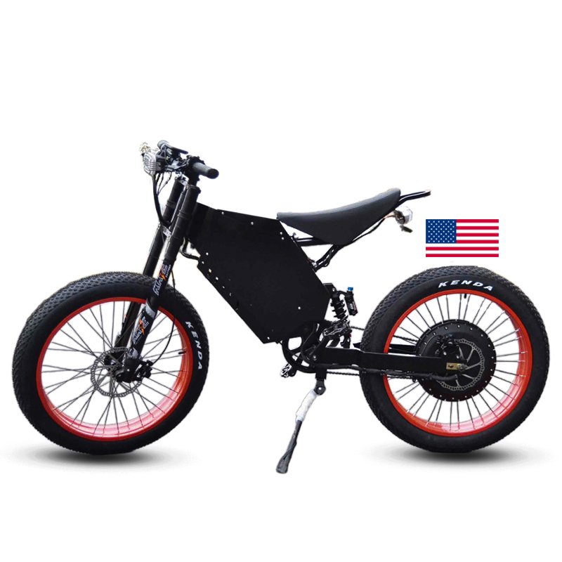 Pure Energy 8000w 12000w Steal th Bomber Electric Motor Bike 72v Enduro Ebike Electric off-Road hub cycle for Adults Men Women