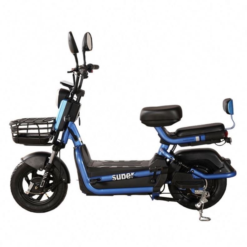 14inch Durable 800W 60v 20AH Lead Acid Battery Carbon steel Disc Brake E City eBike Urban Electric City Bike