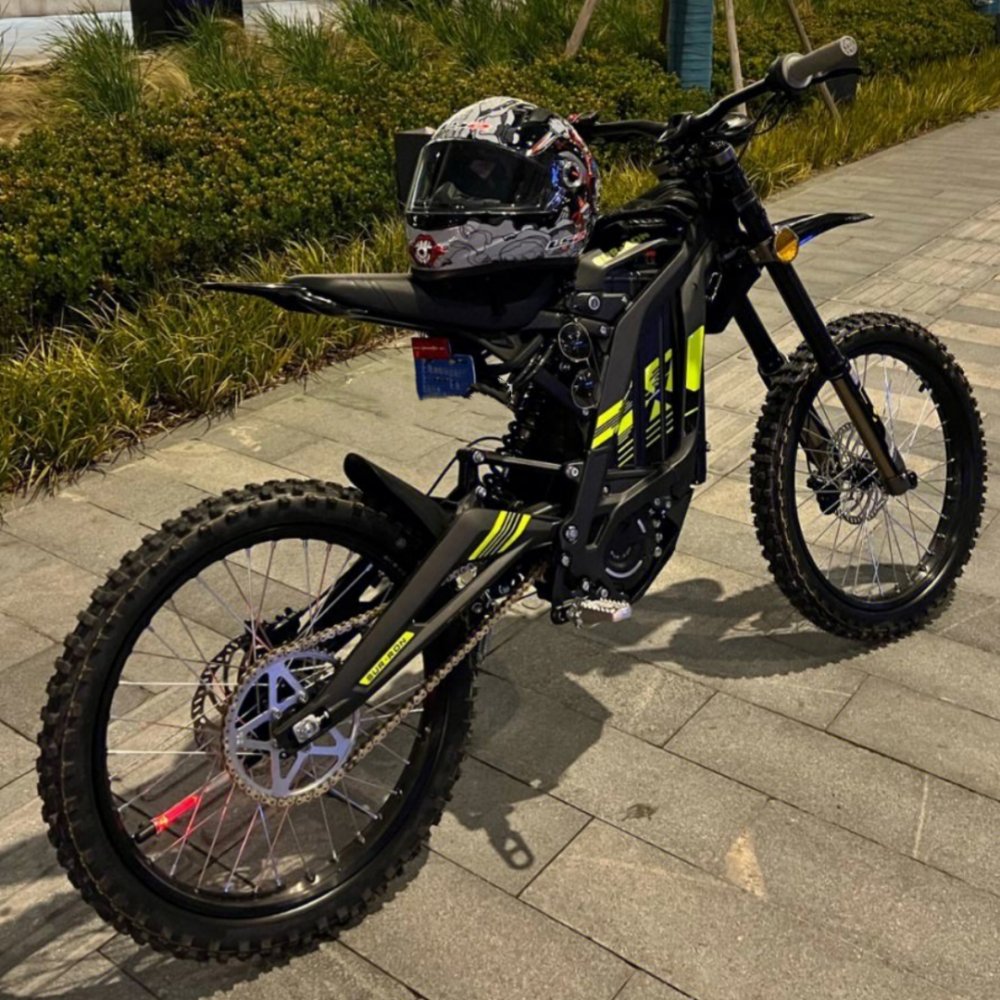 2024 China Original Edition suron 6000w 40Ah Powerful Electric Offroad Dirt Bike For Adult