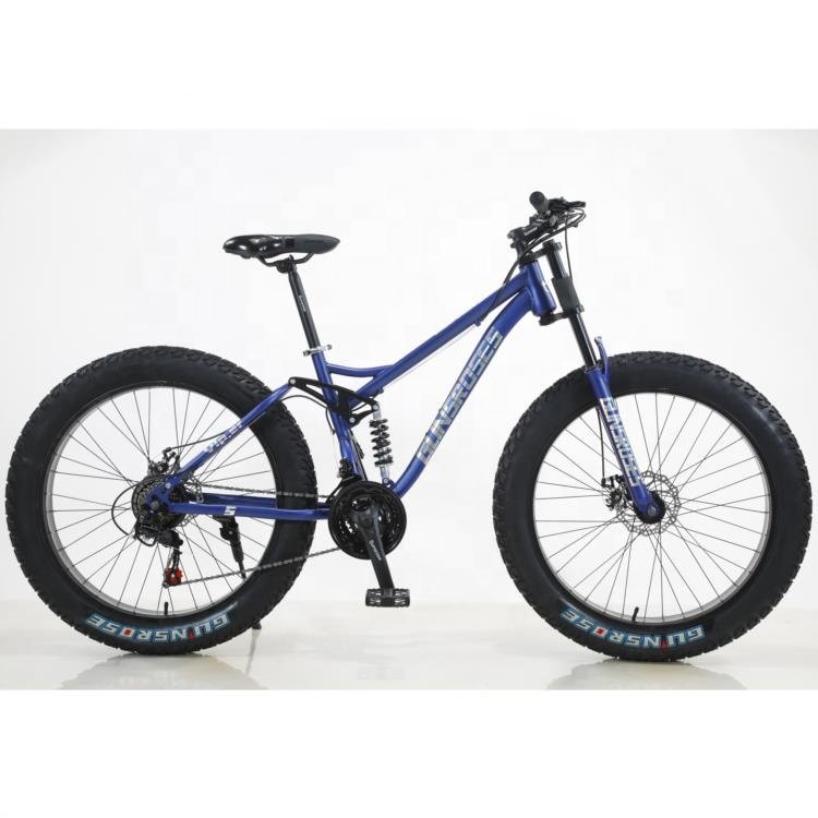 Wholesale 4.0 Fat tire Bike OEM plating Label double suspension fat bikes Snow bicycle