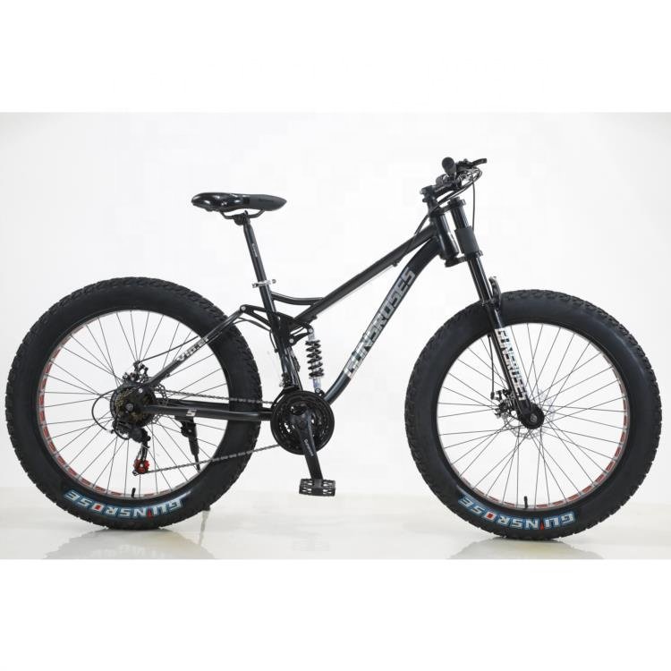 Wholesale 4.0 Fat tire Bike OEM plating Label double suspension fat bikes Snow bicycle