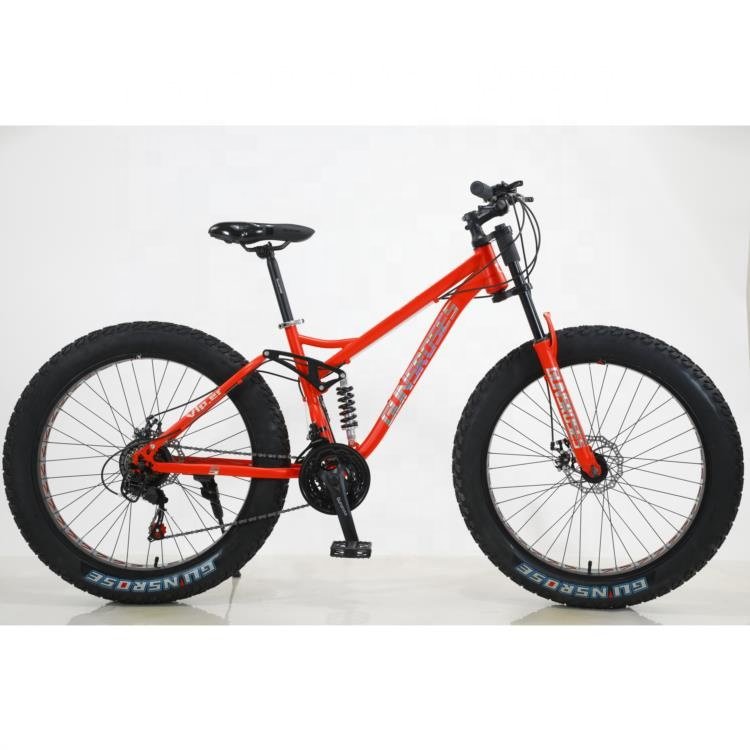 Wholesale 4.0 Fat tire Bike OEM plating Label double suspension fat bikes Snow bicycle
