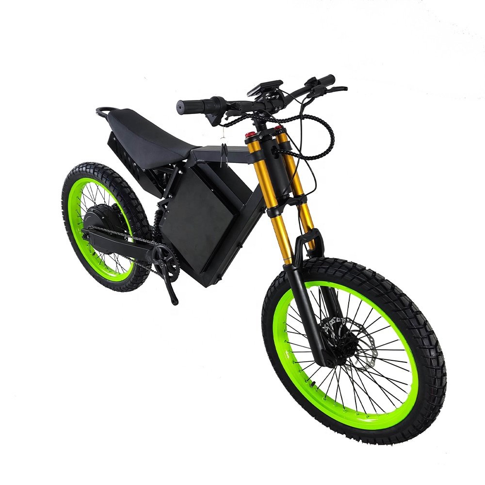 2022 Hot Selling Adults Outdoor 5000w 8000w 12000w 72V Electric Dirt Road Hybrid e Motor Bike Bicycle