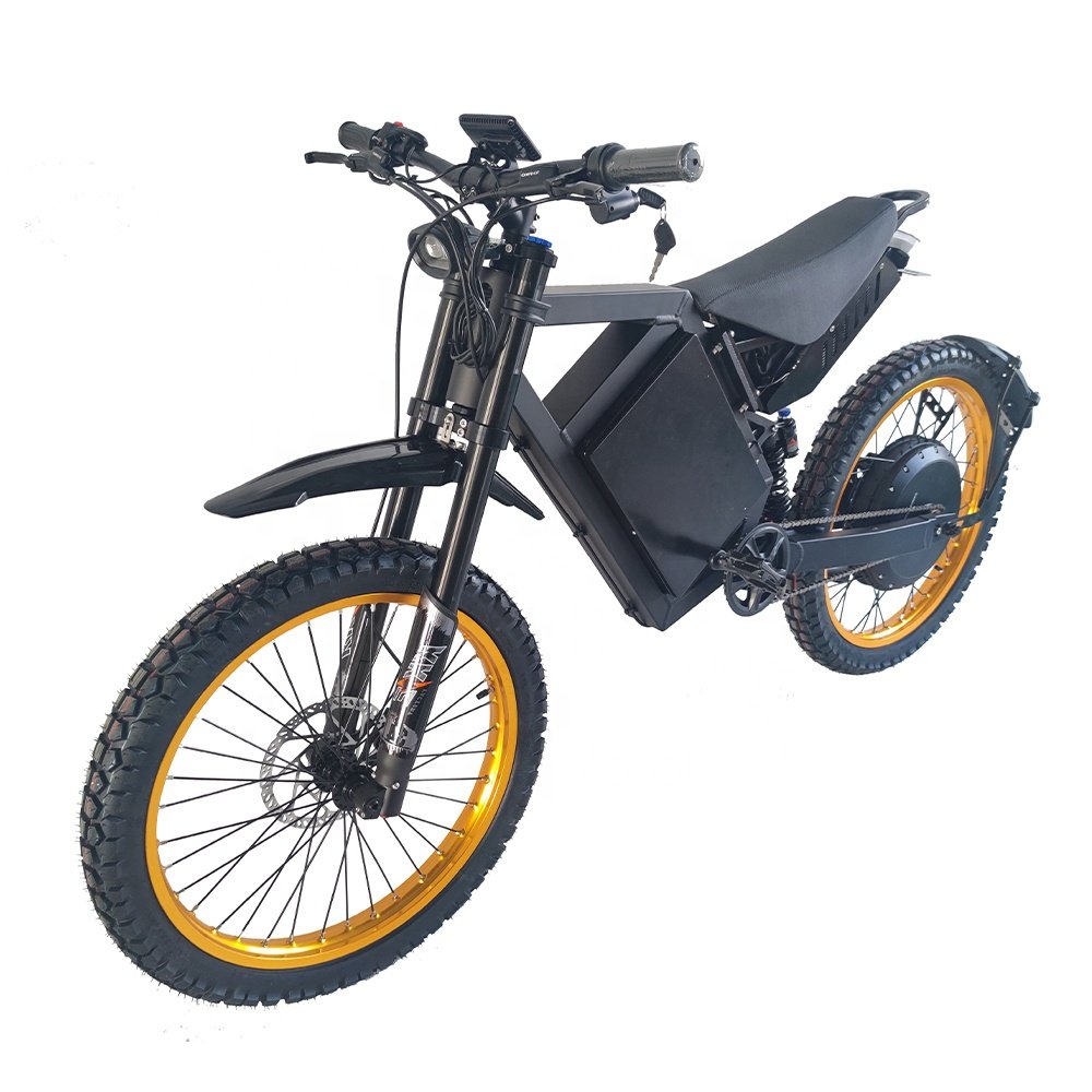 2022 Hot Selling Adults Outdoor 5000w 8000w 12000w 72V Electric Dirt Road Hybrid e Motor Bike Bicycle
