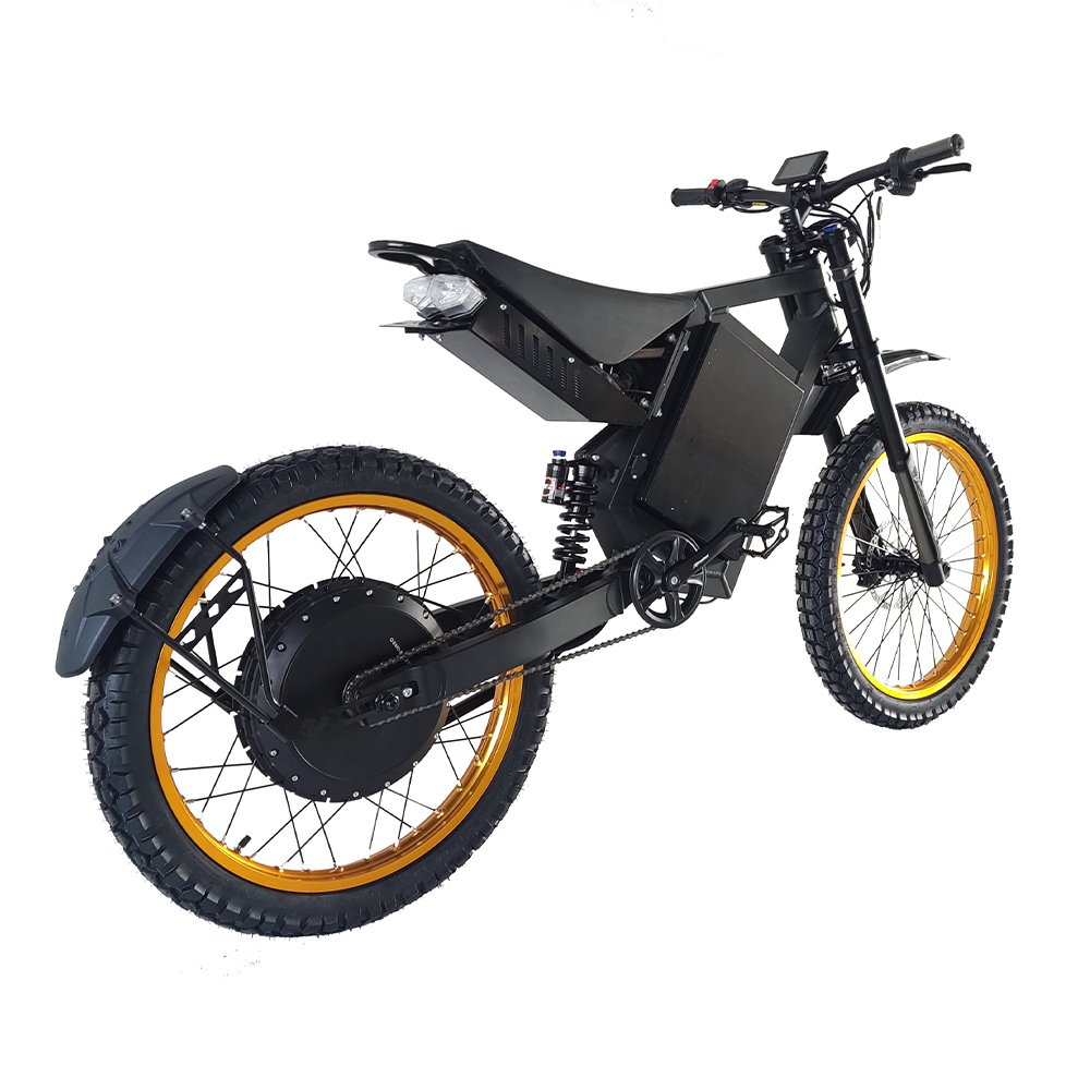 2022 Hot Selling Adults Outdoor 5000w 8000w 12000w 72V Electric Dirt Road Hybrid e Motor Bike Bicycle