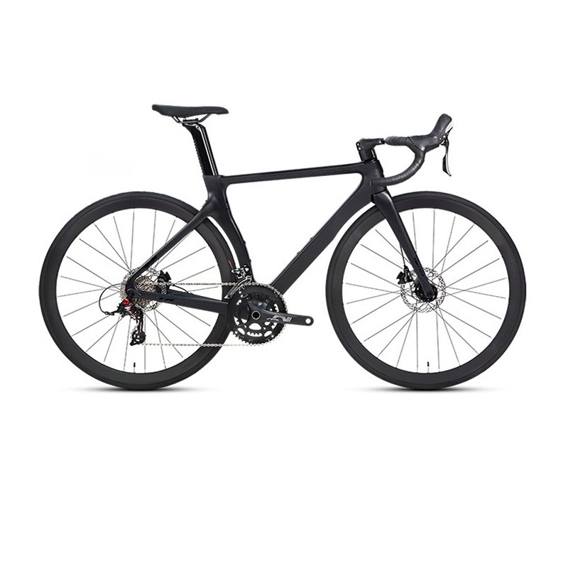 Factory Direct Sale 700c Full Carbon Fiber Frame Racing Cycle for Man 27'' Road Gravel Bike Racing Bike with Carbon Fiber Frame