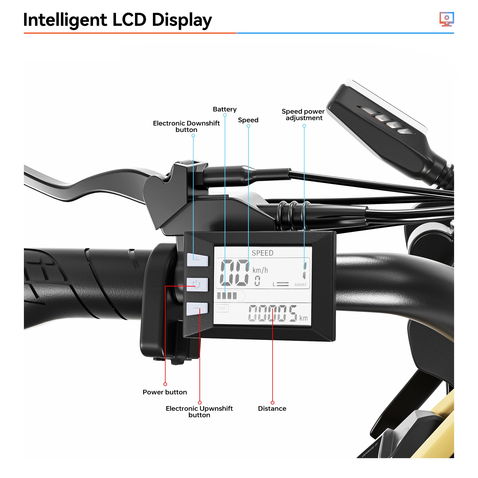 Newest EU US warehouse stock 750W e bike mtb 48v 34ah Removable DUAL battery bicycle for men electric city bike for adults