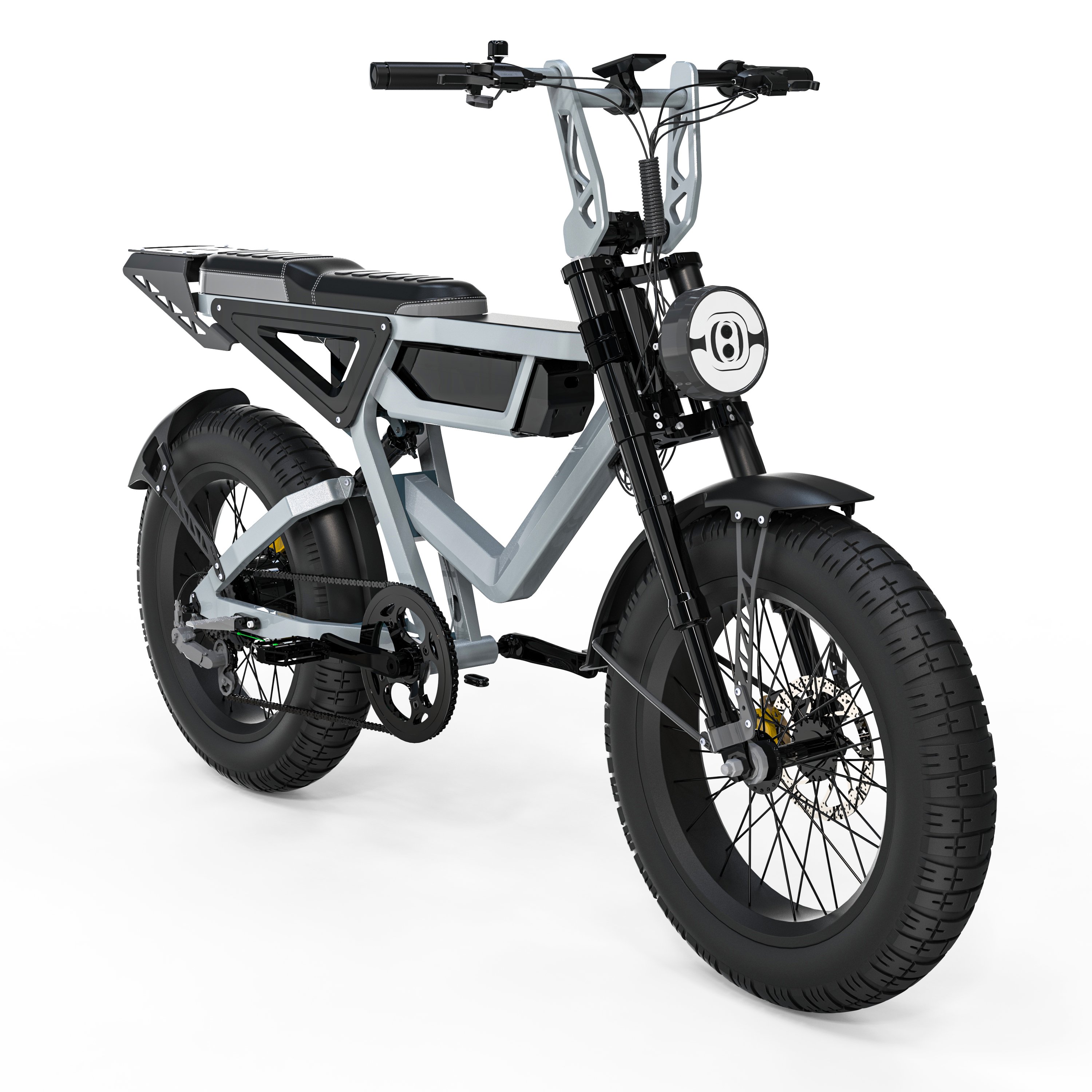 Usa Warehouse 48V 1000W Emtb Retro Electric Hybrid Bike E-Bike Road Dirt E Bike Ebike Mountain Fat Tire Electric Bike