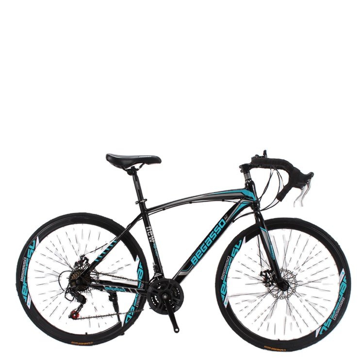Steel 26\" 27.5\" Mountain Bike with Carbon Fiber Fork 24 Speed Gears Light Weight Unisex-Made in China