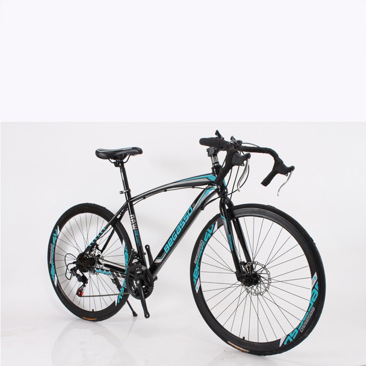 Steel 26\" 27.5\" Mountain Bike with Carbon Fiber Fork 24 Speed Gears Light Weight Unisex-Made in China