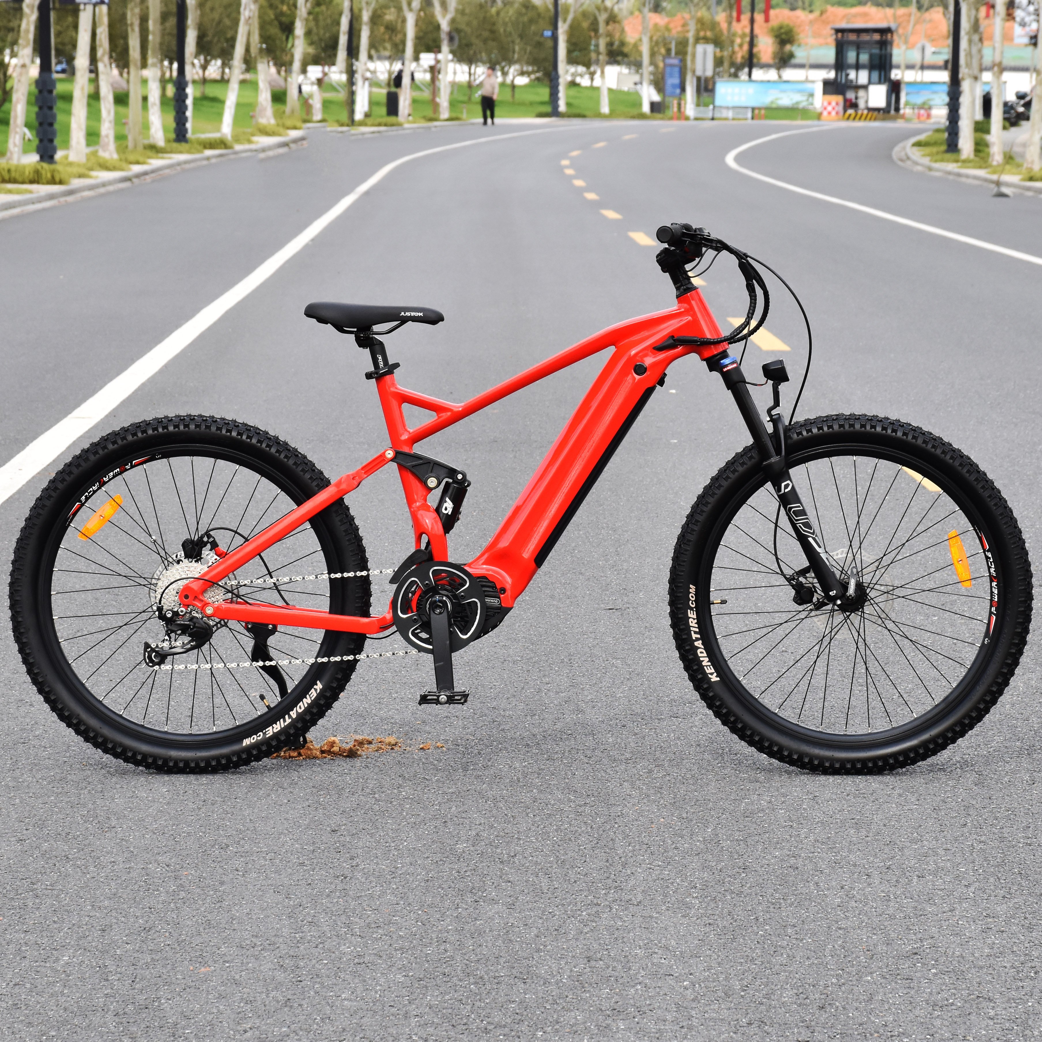 Downhill mtb full suspension Electric Mountain Bike M410/M510 250W mid motor e-bike removable battery electric bicycle