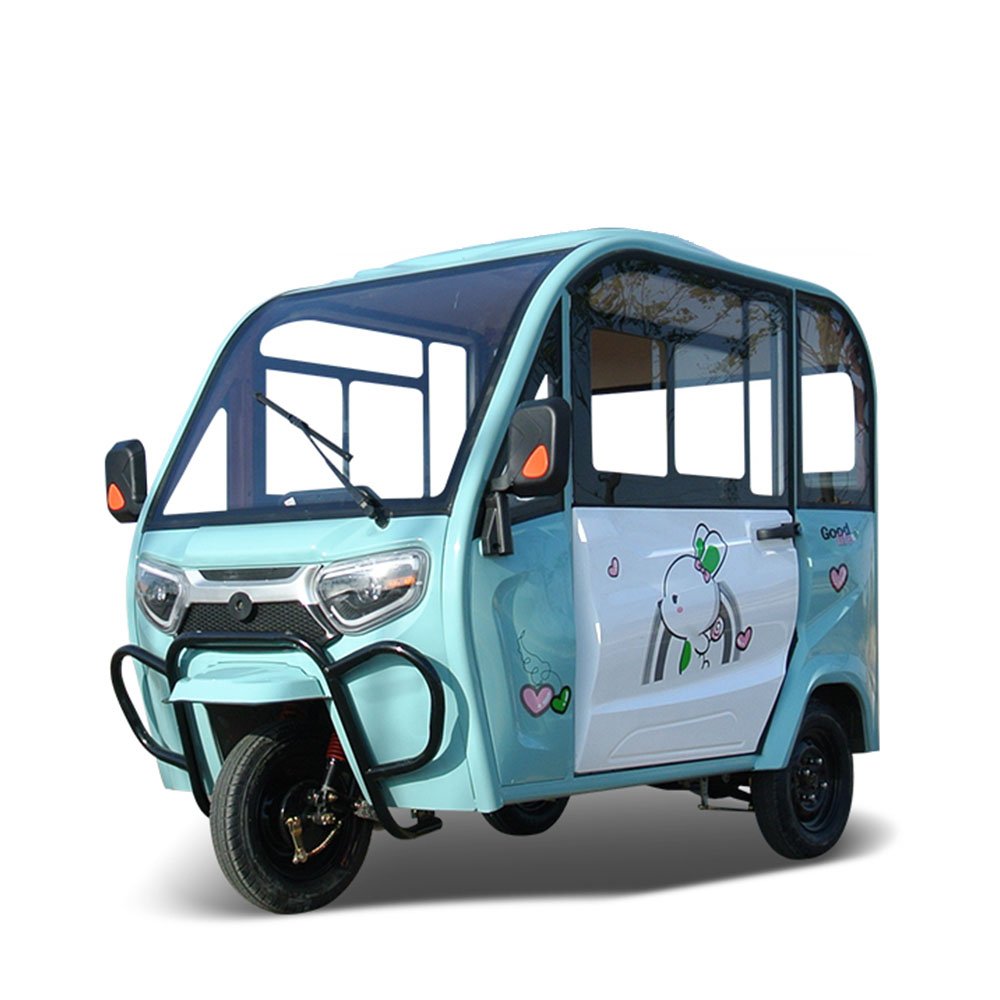 SK Fashion 3 Wheels Bike Electric Passengers Motorcycles Fully Enclosed Covered Mobility Electric Scooter