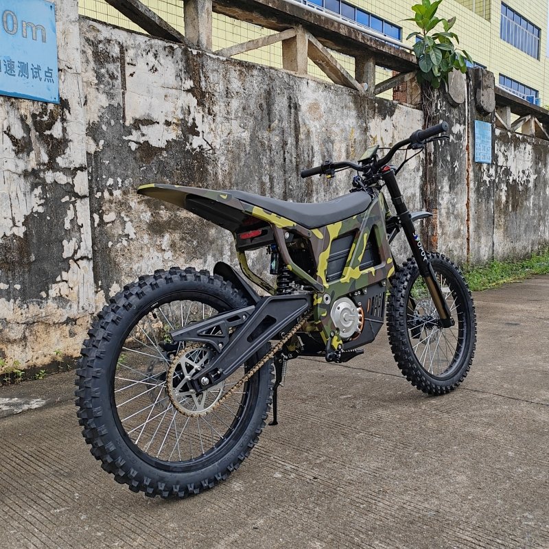 Other Motocicletas 72V 80kmh 100KM range 71KG with high power dirtbike Golden Motor electric motorcycle