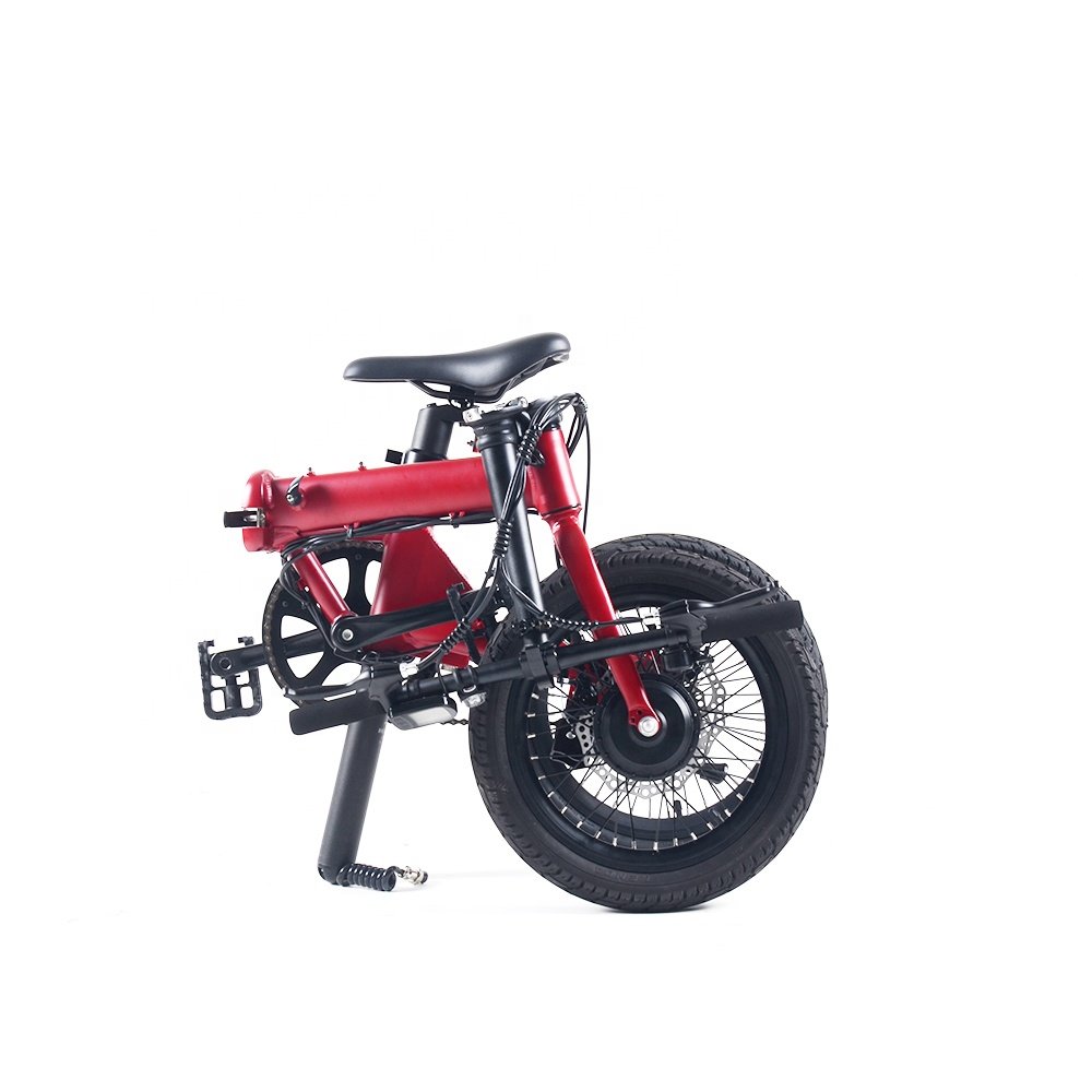 Hot Selling 16-Inch Foldable E-Folding Electric Bicycle Smart 36v Electronic City Bike Adults Children 25km/h Speed 350w Tube