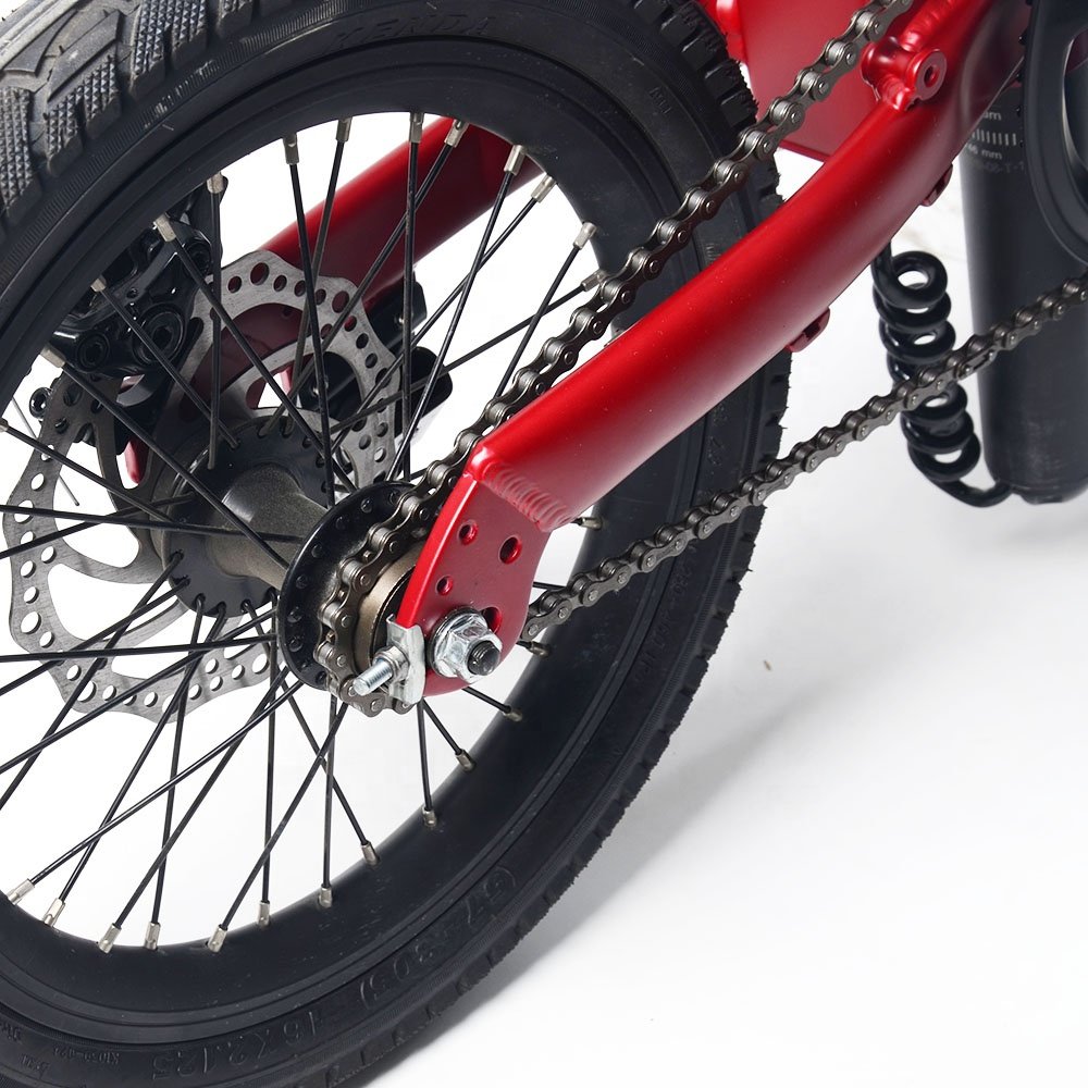 Hot Selling 16-Inch Foldable E-Folding Electric Bicycle Smart 36v Electronic City Bike Adults Children 25km/h Speed 350w Tube