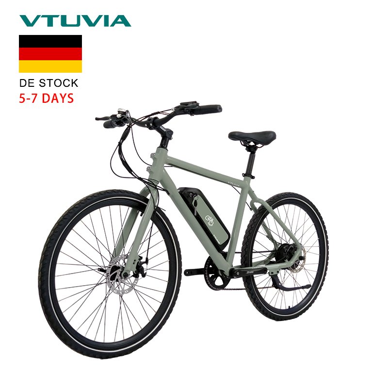DE Warehouse Stock 2023 New Ebike Cheap 250w 36v Powerful Motor Ion Lithium Battery Electric City Bike Bicycle Ebike From China