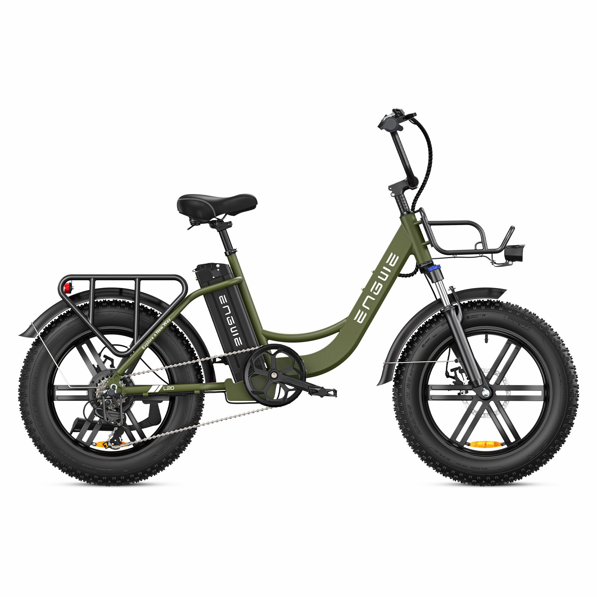 Us Eu UK Warehouse L20 City Off Road Bicycle E-Bike 20 Inch Fat Tire Electric Folding Bicicleta Electrica 48V 750W Foldable