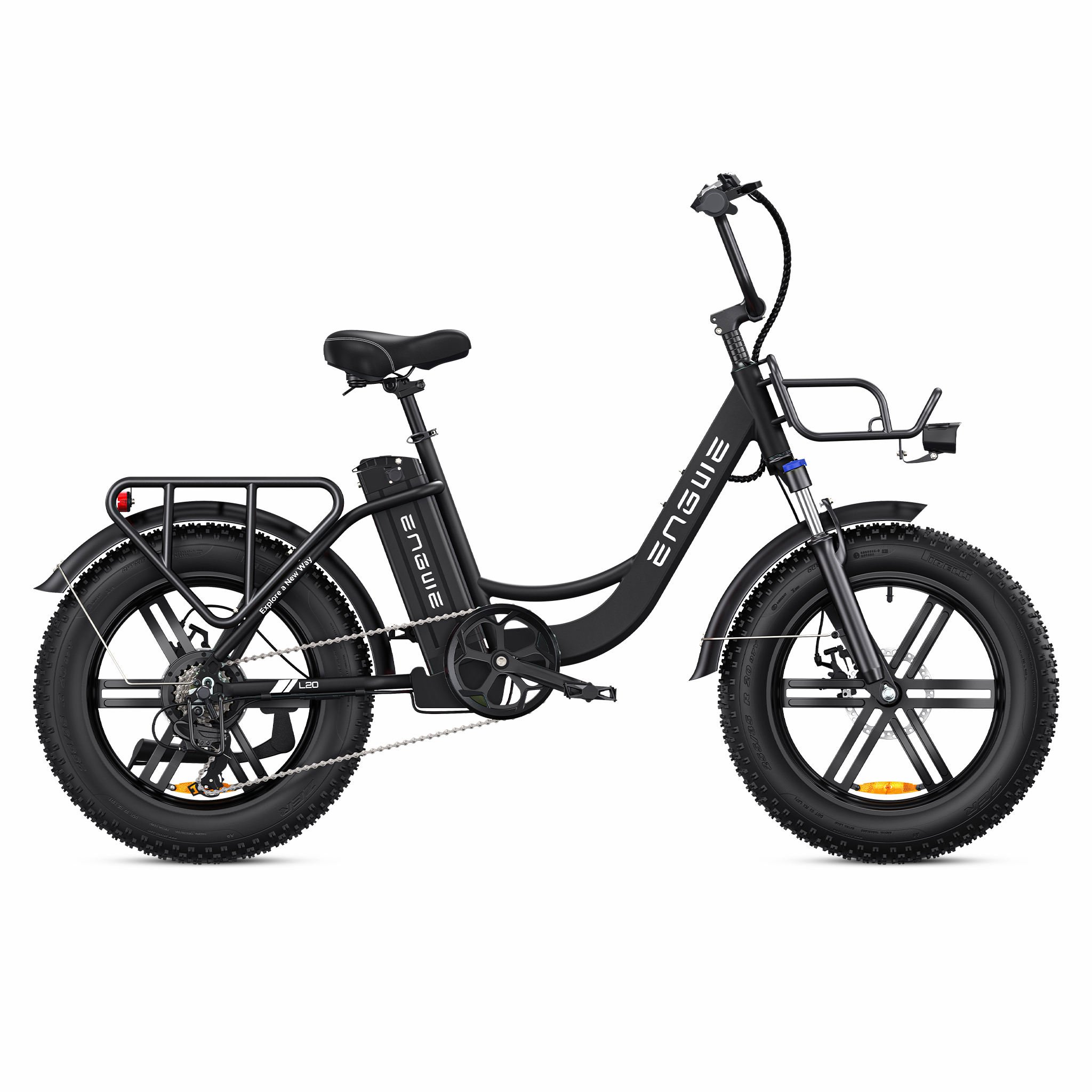Us Eu UK Warehouse L20 City Off Road Bicycle E-Bike 20 Inch Fat Tire Electric Folding Bicicleta Electrica 48V 750W Foldable