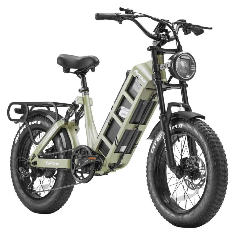 Eahora Juliet New 48v 1000w 1500w Fat Tire Long Range Ebike Electric Bike Hybrid City Cargo Electric Bicycle