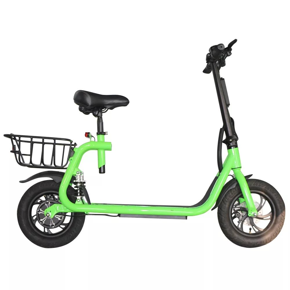 Gyroor Aluminum Alloy 12 inch wheel half foldable ebike Electric Bicycle Folding pedals Full electric city bike