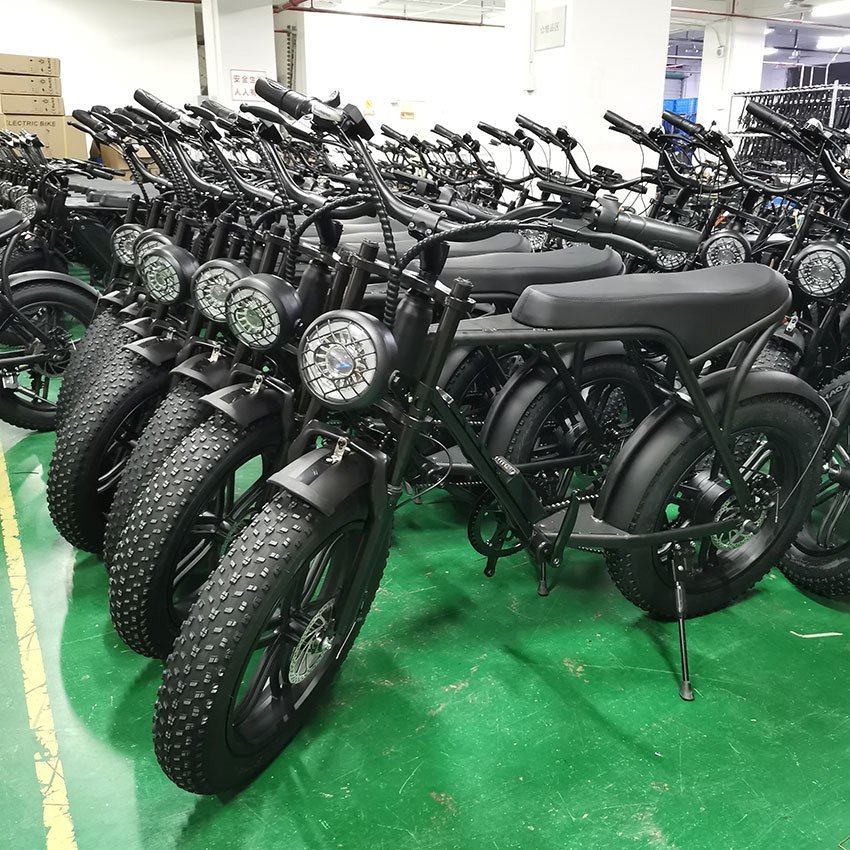 elektrische fiets v8 h9 30ah 750 watt fatbike dubbel accu nl warehouse e mountain bike 1000w fat tire electric bike