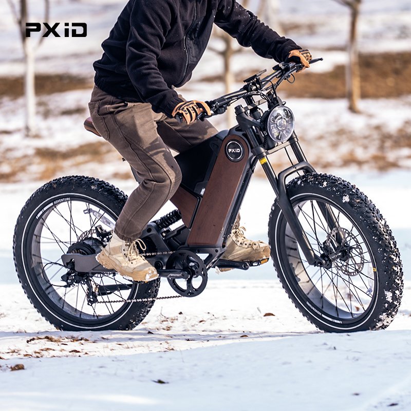 pxid ebike Fat Tire fatbike 24inch electric mountain bike mtb